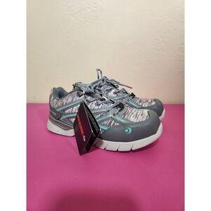 Wolverine Jetstream Athletic Work Shoes Womens Size 7M W10753 Gray and Blue